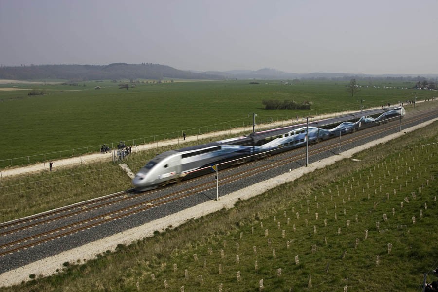 Railway - High speed train